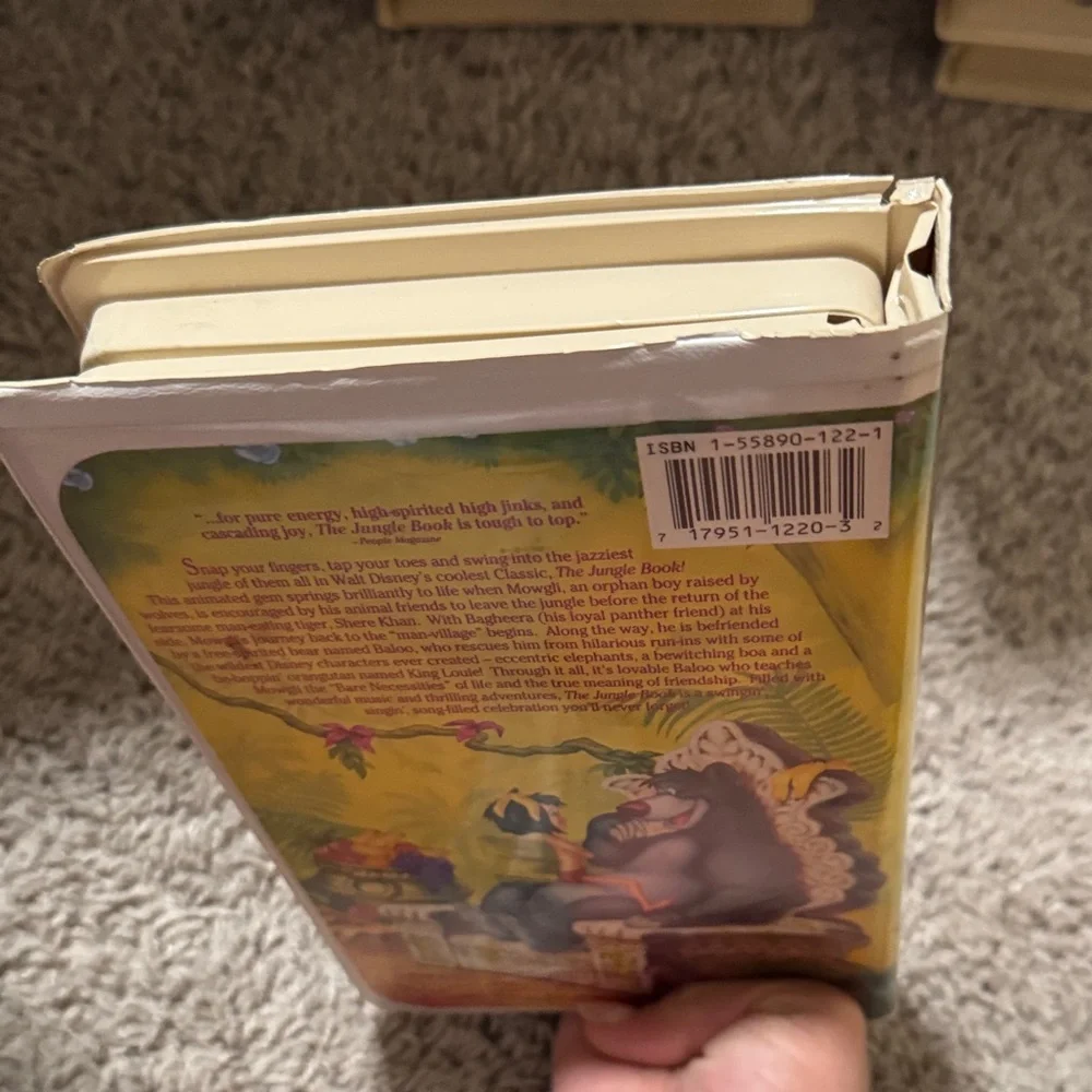 Walt Disney's The Jungle Book VHS